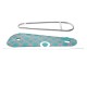 kryt reťaze Circle Turquoise 28"